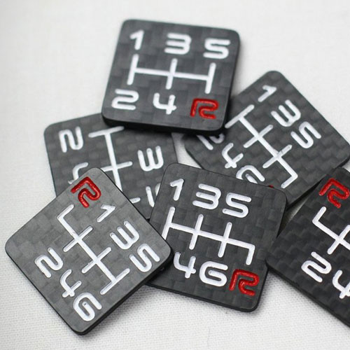 Tallest Japan Carbon Shift Pattern Plate