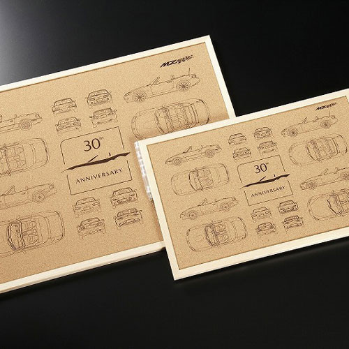 MZ Racing  30AE Roadster Corkboard