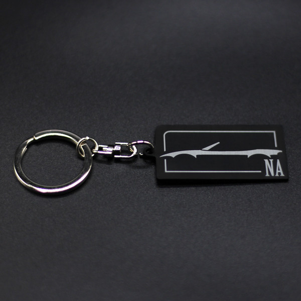 Aotenjo Rectangle Silhouette Key Chain 