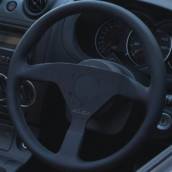 NA Motors Flat Horn Button Ver6 ALL BLACK