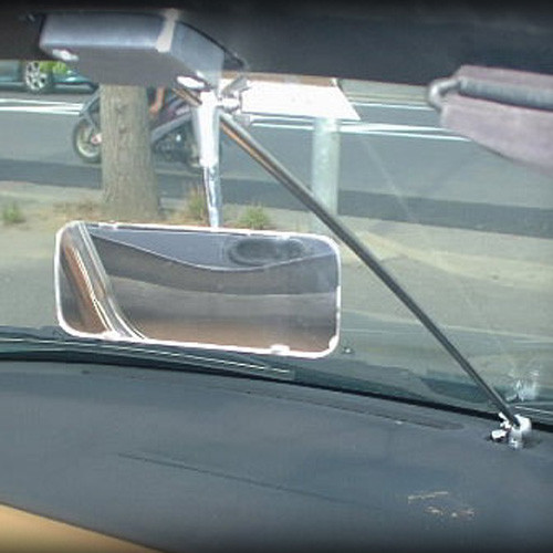 Pit Crew Sliding Rear View Mirror