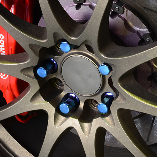 Project Kics Heptagon Caliber24 Lug Nuts