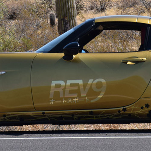 REV9 Door Decals