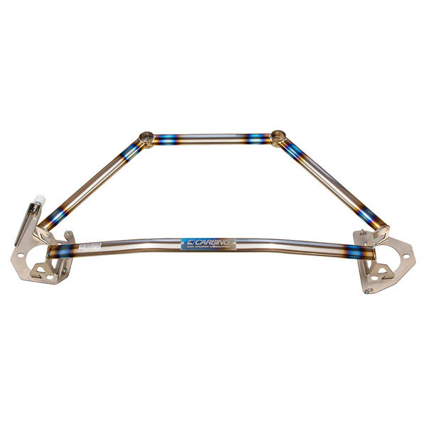 Carbing Titanium Front Strut Bar