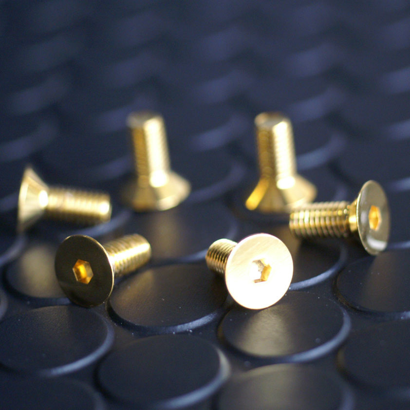 Daikei Gold Steering Wheel Bolts For Miata MX5 MX-5 ALL YEARS JDM Roadster : REV9 Autosport