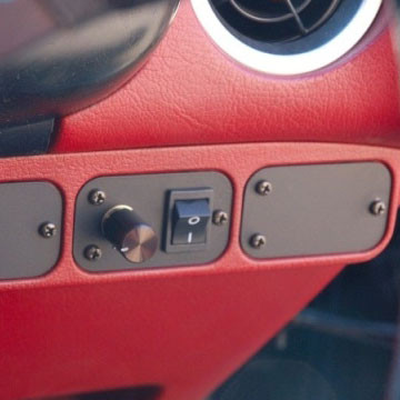 Zeromotive Blank Switch Plate