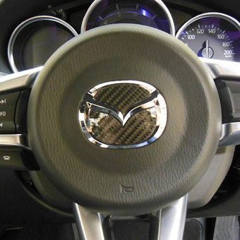 HASEPRO Carbon Steering Wheel Emblem