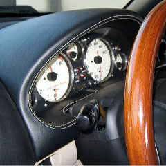 Nakamae Leather Meter Hood