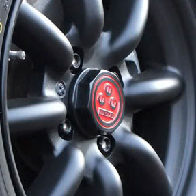 RS Watanabe Center Caps Type-2 For Miata MX5 MX-5 89-05 JDM Roadster : REV9 Autosport