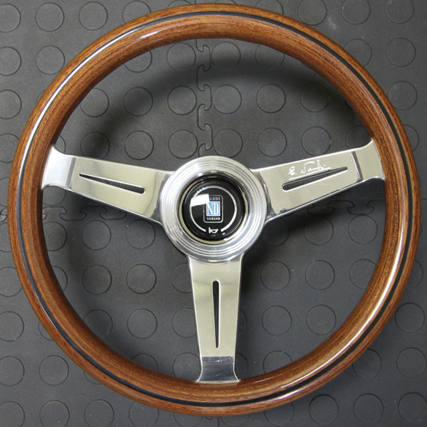 Nardi Classico Steering Wheel 330MM Wood With Polished Spokes For Miata MX5 MX-5 ALL YEARS JDM Roadster : REV9 Autosport