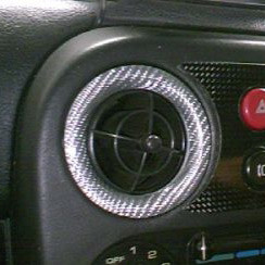 Jet Stream Carbon Fiber Ventilation Rings For Miata MX5 MX-5 89-97 JDM Roadster : REV9 Autosport