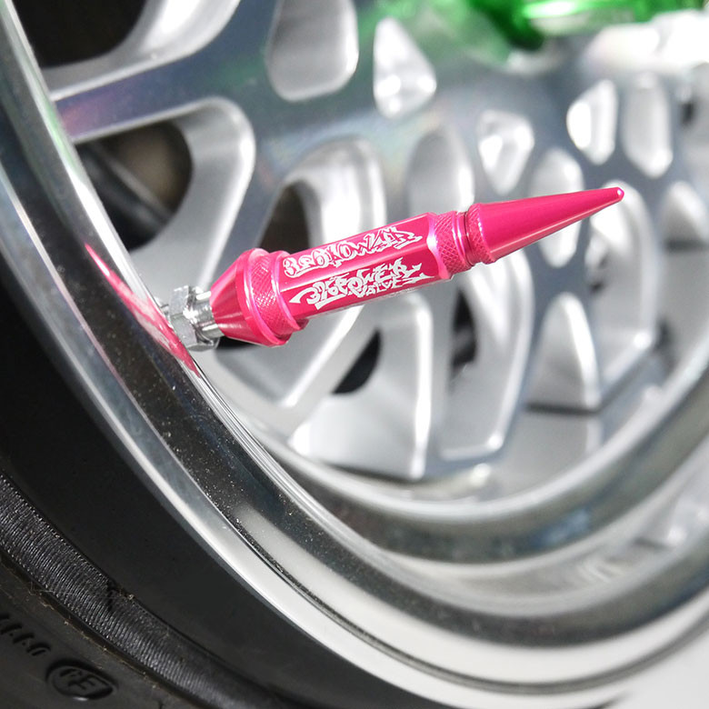 326POWER Spike Shape Valve Stems Caps