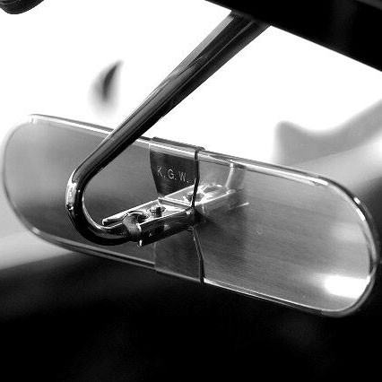 KG Works Retro Rear View Mirror
