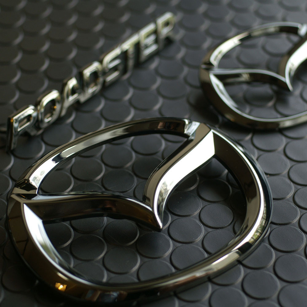 REV9 ND Black Chrome Emblems