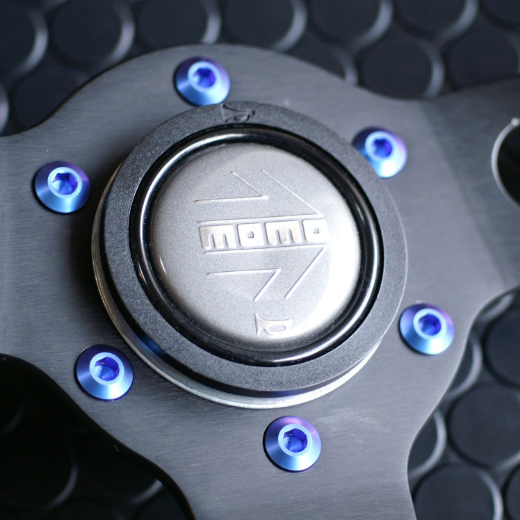 B-Titanium Steering Wheel Bolts For Miata MX5 MX-5 ALL YEARS JDM Roadster : REV9 Autosport