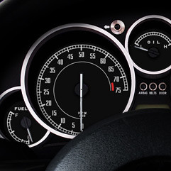 RS Products Gauge Faces Type-002 For Miata MX5 MX-5 06+ JDM Roadster : REV9 Autosport