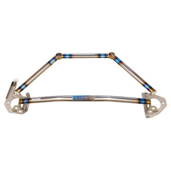 Carbing Titanium Front Strut Bar
