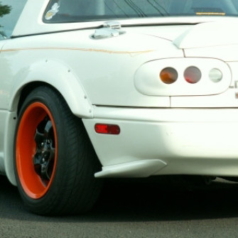 Jet Stream Rear Canard For Miata MX5 MX-5 89-97 JDM Roadster : REV9 Autosport