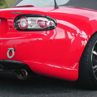 TUCKIN99 Rear Bumper Skirts For Miata MX5 MX-5 06-08 JDM Roadster : REV9 Autosport