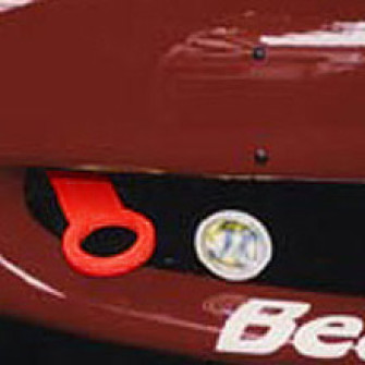 Beatrush Red Tow Hooks For Miata MX5 MX-5 89-05 JDM Roadster : REV9 Autosport