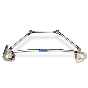 Carbing Titanium Front Strut Bar