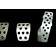 Zeromotive Aluminum Pedal Kit For Miata MX5 MX-5 06+ JDM Roadster : REV9 Autosport