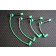Mazdaspeed Green Plug Wires For Miata MX5 MX-5 89-05 JDM Roadster : REV9 Autosport