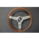Nardi Classico Steering Wheel 330MM Wood With Polished Spokes For Miata MX5 MX-5 ALL YEARS JDM Roadster : REV9 Autosport