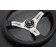 Nardi Deep Corn Steering Wheel 330MM Black Perforated Leather With White Spokes For Miata MX5 MX-5 ALL YEARS JDM Roadster : REV9 Autosport